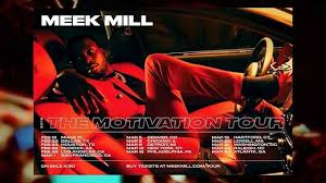 Meek Mill Tour Announcements 2023 & 2024, Notifications, Dates